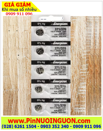 COMBO 01vỉ 5viên Pin đồng hồ 1.55v Silver Oxide Energizer SR512SW _Pin 335 (Xuất xứ NHẬT)